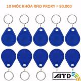 10 Móc khóa RFID proxy 125KHz (mã số cố định không sao chép được)