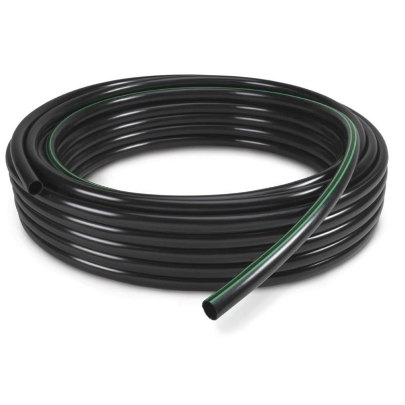 2 mét Ống nhựa dẻo PVC bảo vệ dây điện (Փ 8mm-đen)