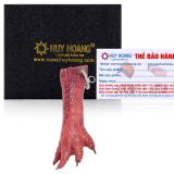 TH8224 -Móc khóa da cá sấu  màu nâu đỏ