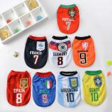 áo chó mèo cao cấp kiểu áo đá bóng size m (dành cho chó mèo 1 - 3 kg) 1