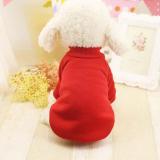 áo chó mèo cao cấp kiểu áo len đỏ size xxl ( dành cho chó mèo 8 -12 kg )5