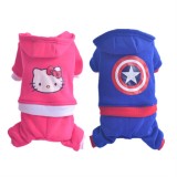 áo chó mèo cao cấp kiểu áo liền quần size m (dành cho chó mèo 1-3 kg)