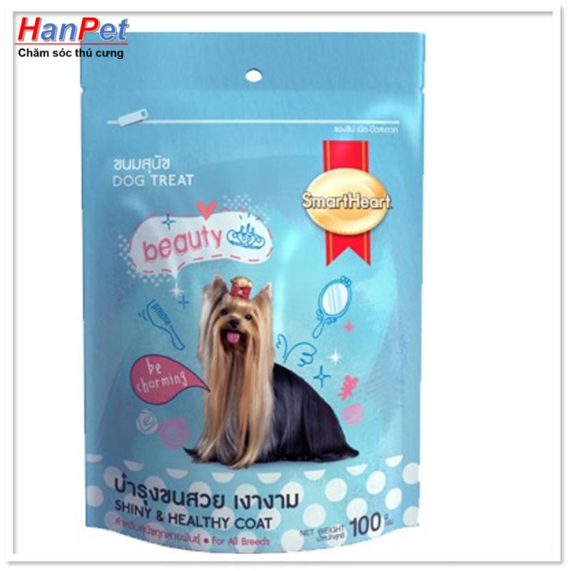 HN-Bánh thưởng cho chó SmartHeart 100gr (hanpet 218)