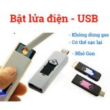 Bật lửa không dùng gas kiểu dáng USB (Xanh dương)