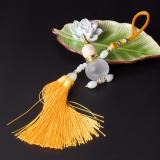 [FLASH SALE] Bình Hồ Lô Phong Thủy Đựng Nước Thơm Treo Ô Tô(Vàng) - bình dựng nước thơm treo xe,dây treo xe hơi bình hồ lô  206244 - nước hoa xe hơi