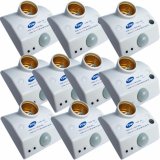 Bộ 10 cái đuôi đèn cảm biến hồng ngoại tpe sl01