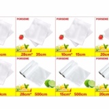 Bộ 100 túi hút chân không (20x25cm) một mặt nhám (loại tốt)