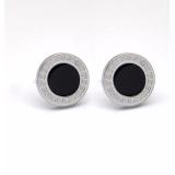 [FREESHIP MAX 15K][HCM]Bộ 2 bông tai Hàn Quốc 10mm BT78 (màu bạc)