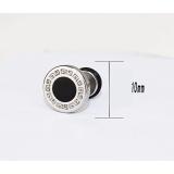 Bộ 2 bông tai Hàn Quốc 10mm BT78 (màu bạc)