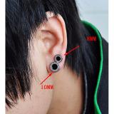 Bộ 2 bông tai Hàn Quốc 10mm BT78 (màu bạc)