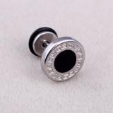 Bộ 2 bông tai Hàn Quốc 8mm BT78 (màu bạc)