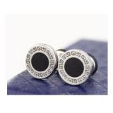 Bộ 2 bông tai Hàn Quốc 8mm BT78 (màu bạc)