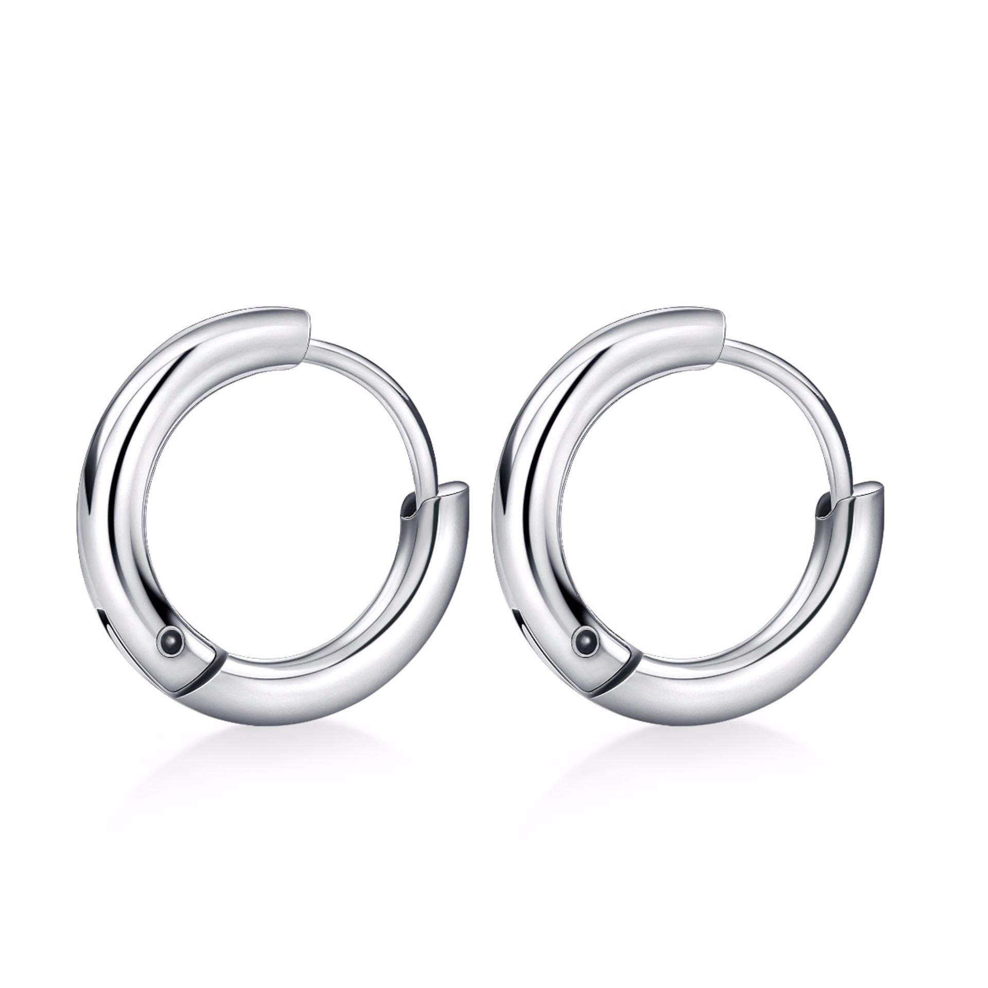 Bộ 2 bông tai inox sơn tùng 12mm bt233