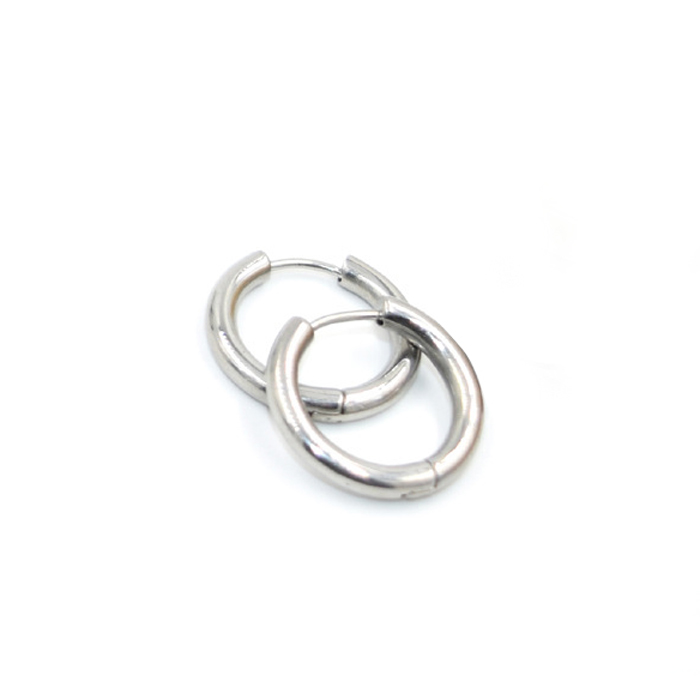 Bộ 2 bông tai inox sơn tùng 14 mm bt233