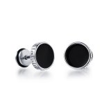 Bộ 2 bông tai inox thời trang 8mm bt223