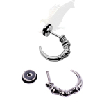 Bộ 2 Bông tai móng vuốt chim ưng BT183 (Màu Bạc)