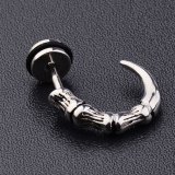 Bộ 2 Bông tai móng vuốt chim ưng BT183 (Bạc)