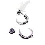 Bộ 2 Bông tai móng vuốt chim ưng BT183 (Bạc)