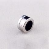 [HCM SHIP NHANH]Bộ 2 bông tai nam châm inox 8mm BNC01 (Màu Đen)