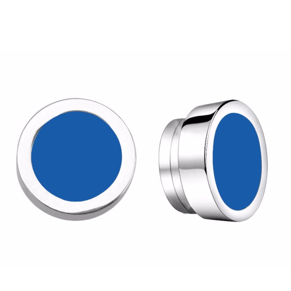 Bộ 2 bông tai nam châm inox 8mm bnc01