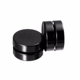 Bộ 2 bông tai nam châm inox 9mm NC108 (màu đen)