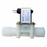 [HCM]Bộ 2 cái van điện từ phi 21 dùng điện 12V DC VAKS V12-21 (Trắng)