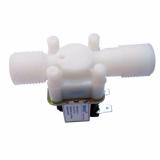 [HCM]Bộ 2 cái van điện từ phi 21 dùng điện 12V DC VAKS V12-21 (Trắng)