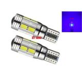Bộ 2 đèn LED demi xi nhan xe máy 10 tim SMD HV shop ( sáng xanh đậm )