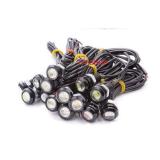xi nhan nut ao xe may Bộ 2 Đèn Xi Nhan Hv shop Độ Xe Máy nút áo ( sáng đỏ )
