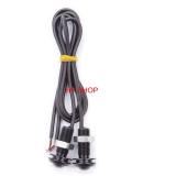 xi nhan nut ao xe may Bộ 2 Đèn Xi Nhan Hv shop Độ Xe Máy nút áo ( sáng đỏ )