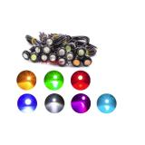 xi nhan nut ao xe may Bộ 2 Đèn Xi Nhan Hv shop Độ Xe Máy nút áo ( sáng đỏ )