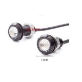 xi nhan nut ao xe may Bộ 2 Đèn Xi Nhan Hv shop Độ Xe Máy nút áo ( sáng xanh đậm)