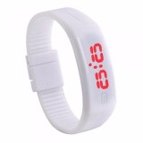 [HCM]Bộ 2 đồng hồ LED silicon (trắng)