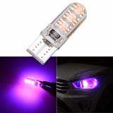 Bộ 2 led silicon CL015 T10 12v gắn xe (6led-sáng đỏ)