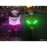 Bộ 2 led silicon CL015 T10 12v (6led-sáng xanh dương)