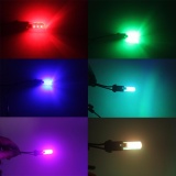 Bộ 2 led silicon CL015 T10 12v (6led-sáng xanh dương)
