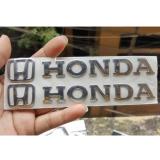 Bộ 2 miếng dán nổi chữ Honda