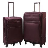 Bộ 2 vali Leavesking 28+24 inch LV 8013 (Tím)