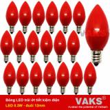 Bộ 20 bóng đèn led trái ớt tiết kiệm điện VAKS V-OTD (Đỏ)