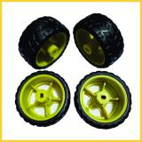 Combo 4 bánh xe cho động cơ giảm tốc - DIY