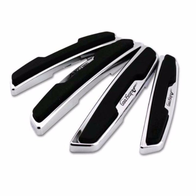Bộ 4 miếng chống va đập cánh cửa xe KCA (Đen)
