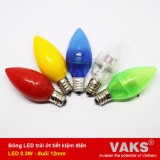 Bộ 50 bóng đèn led trái ớt tiết kiệm điện VAKS V-OTY (Vàng)