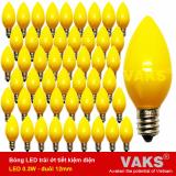 Bộ 50 bóng đèn led trái ớt tiết kiệm điện VAKS V-OTY (Vàng)