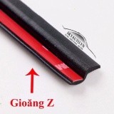 Bộ 8 mét gioăng P chống ồn cho xe hơi