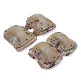 Bộ Bó Gối Bảo Vệ Chân Tay KmZero Đi Phượt (Xanh lính)