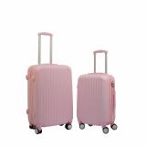 Bộ đôi vali nhựa cứng SAM hồng 20+24inch
