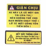 Bộ Tem Giận Chịu