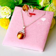 Bộ Trang Sức Phong Thủy Đá Mắt Hổ Vàng Tâm Mệnh Kim - Thổ BẢO TÍN (Vàng)