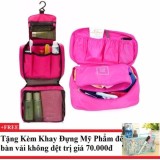 Bộ túi đựng đồ cá nhân du lịch và túi đựng đồ lót du lịch + Tặng kèm khay đựng mỹ phẩm để bàn