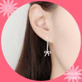 Bông Tai Chiếc Nơ HK Bạc S20BT00